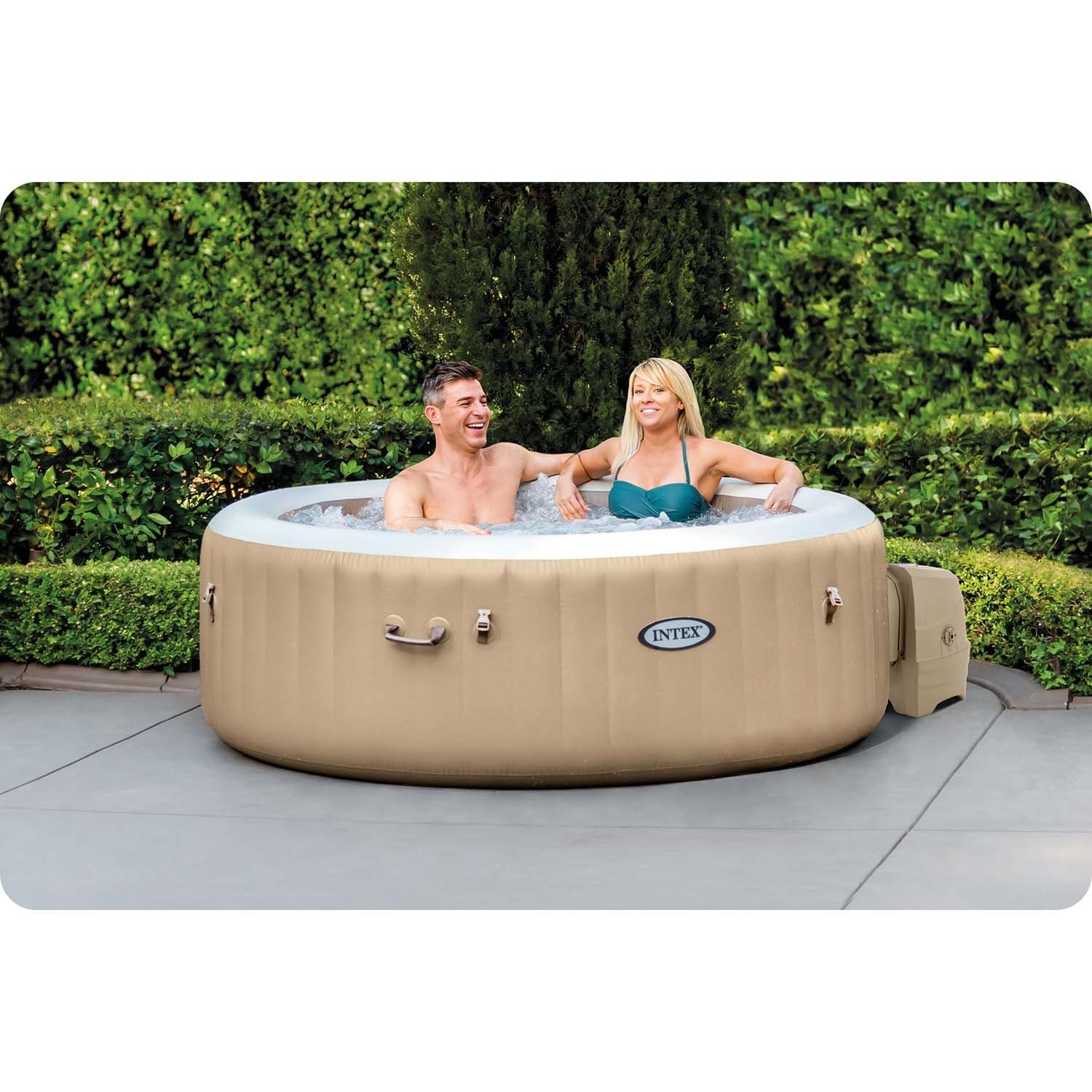 Nadmuchiwane jacuzzi hydromasaż 4 os. 196x71 cm akcesoria premium INTEX 28426