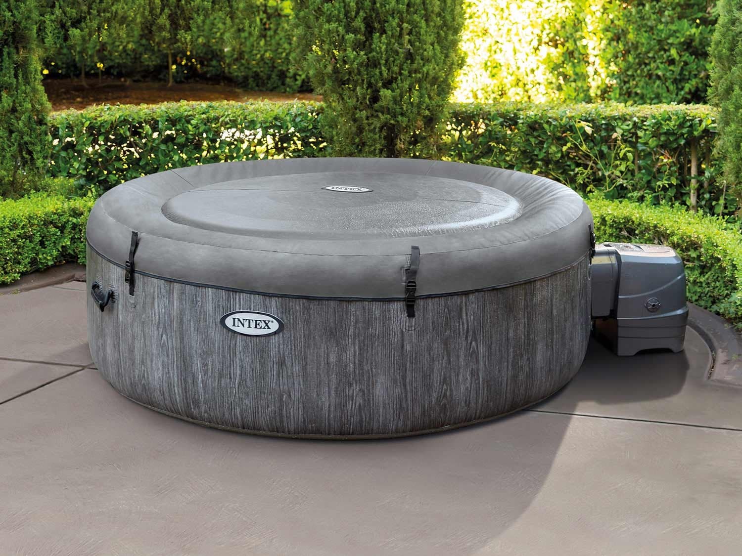Nadmuchiwanejacuzzi hydromasaż 4 os. 196x71 cm WIFI akcesoria premium INTEX 28440