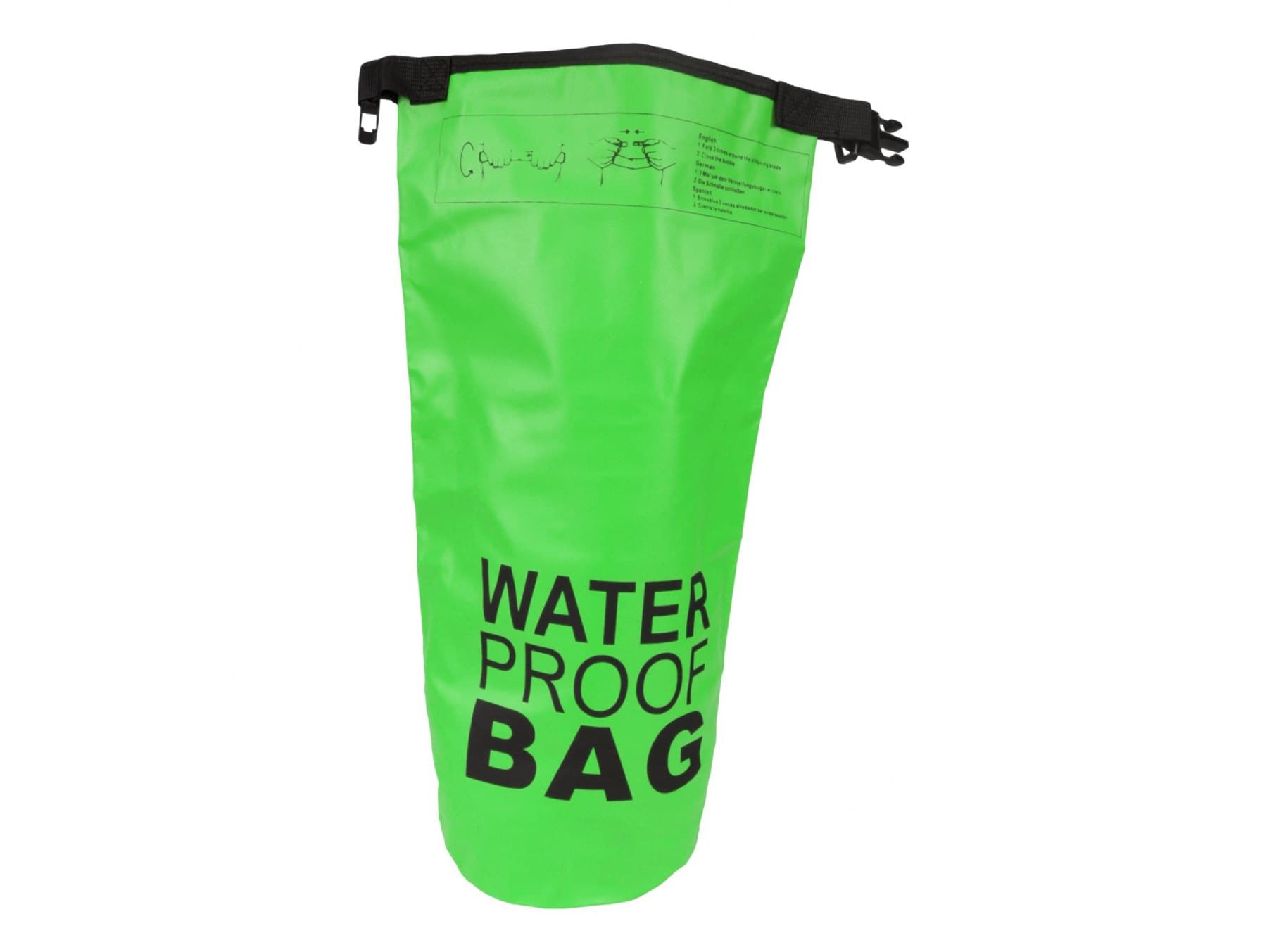 Worek wodoszczelny kajak wodoodporny 10l torba bag zielony