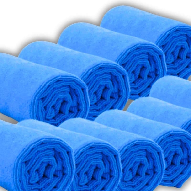 Kanciapa_tds0654_Ściereczki mikrofibra BLUE 10X