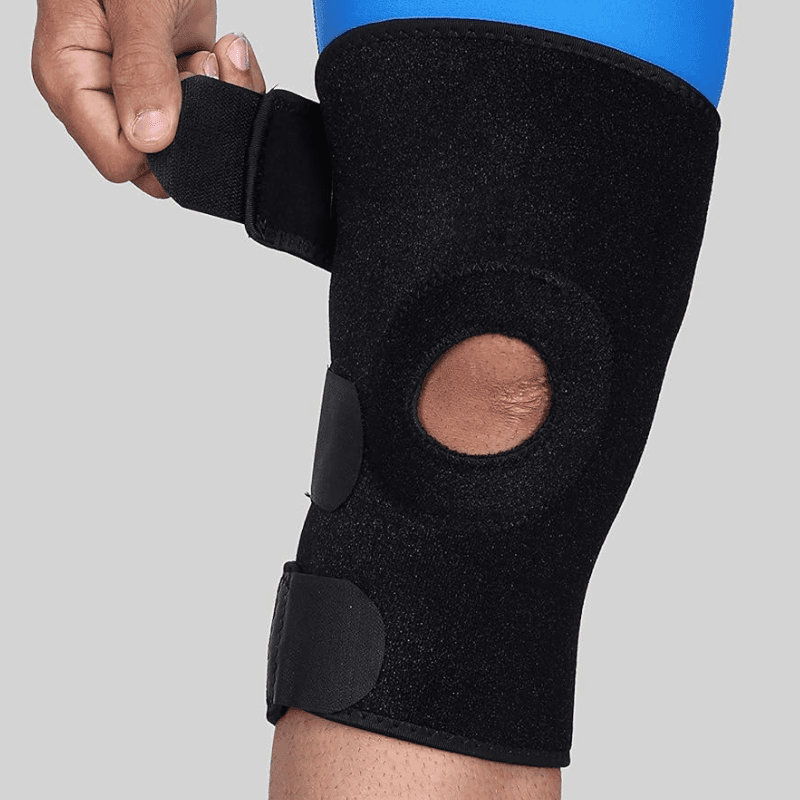 A8_tds0493_Opaska kolano z otworem FULLBLACK